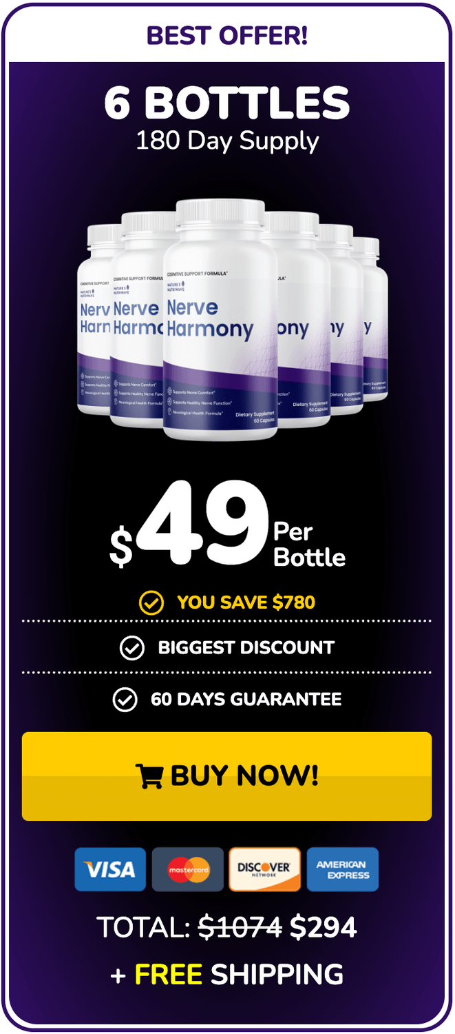 nerve relief protocol buy now 6 bottles