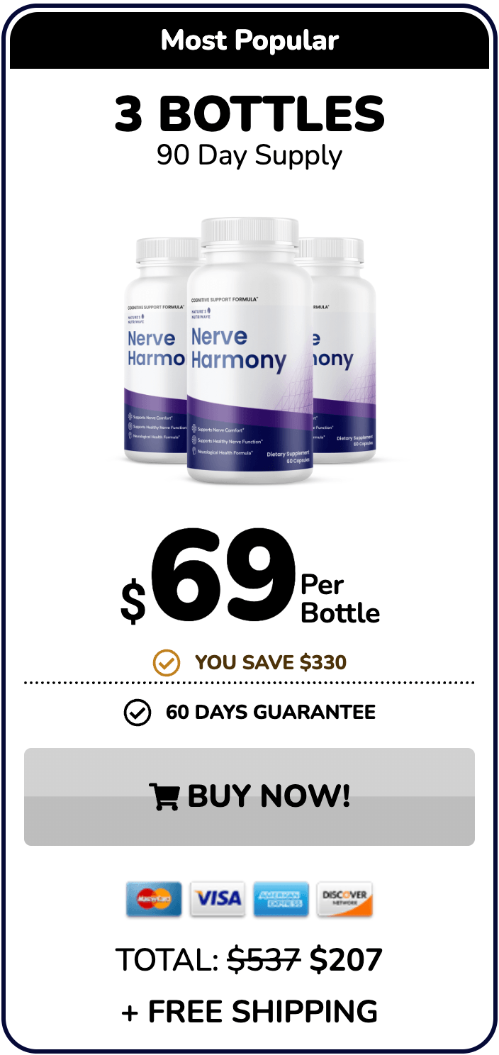 nerve relief protocol buy now 3 bottles